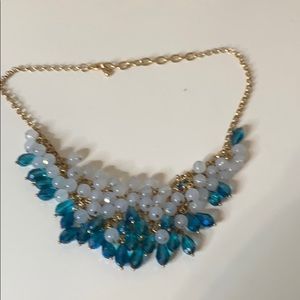 A statement necklace